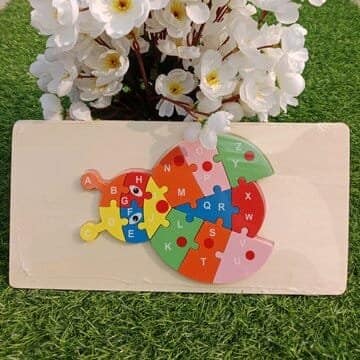 Jigsaw puzzle ladybug - Image 1