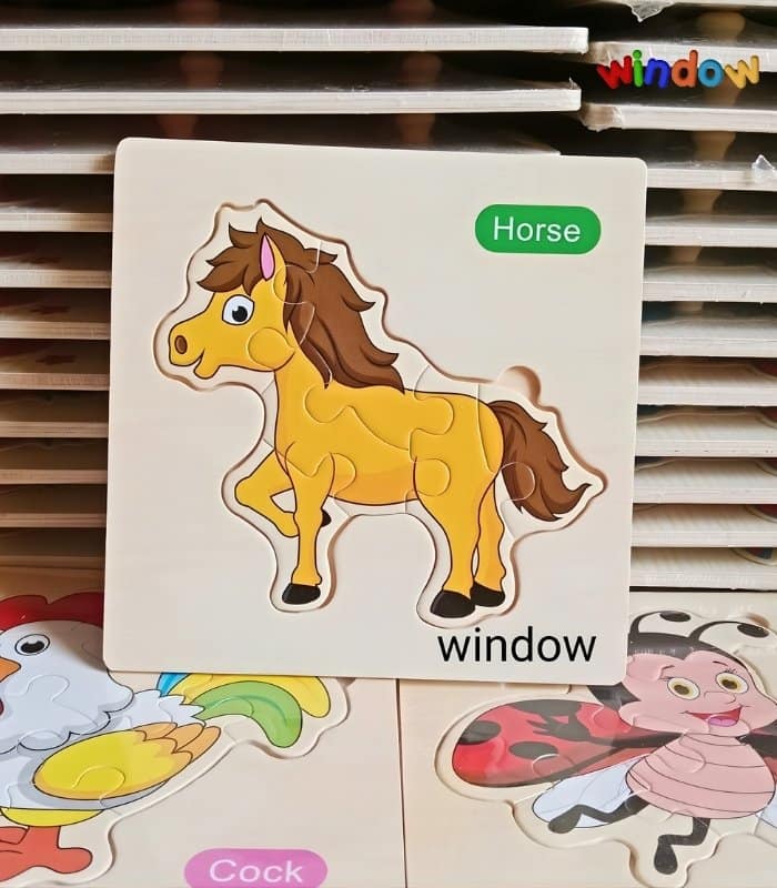 6 PARTS HORSE