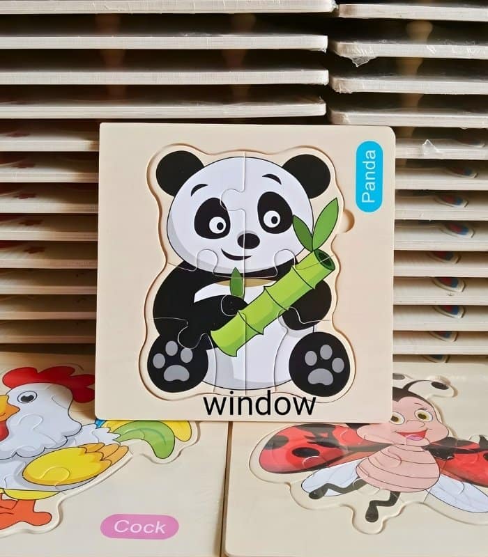 6 PARTS PANDA