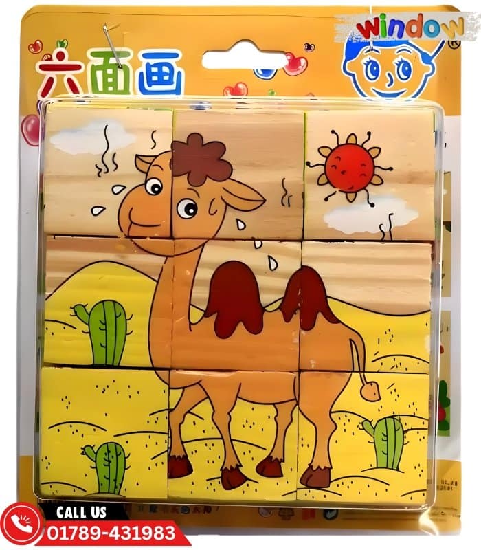 6 in 1 Cube Puzzle - Camel