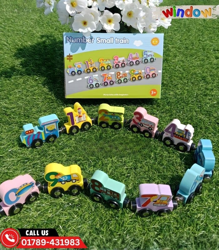 Number Magnetic Train