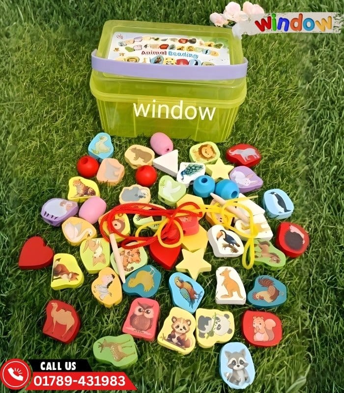 String Beads (Animal Box)