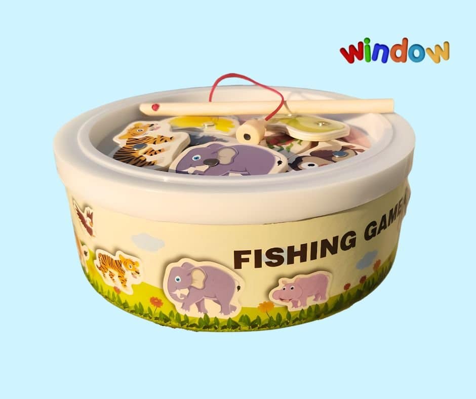 Magnetic fishing box (Fruits & animal ) - Image 1
