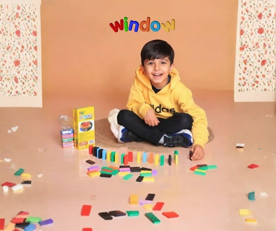 100 Pieces Wooden Domino - Image 2