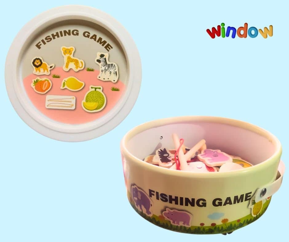 Magnetic fishing box (Fruits & animal ) - Image 2