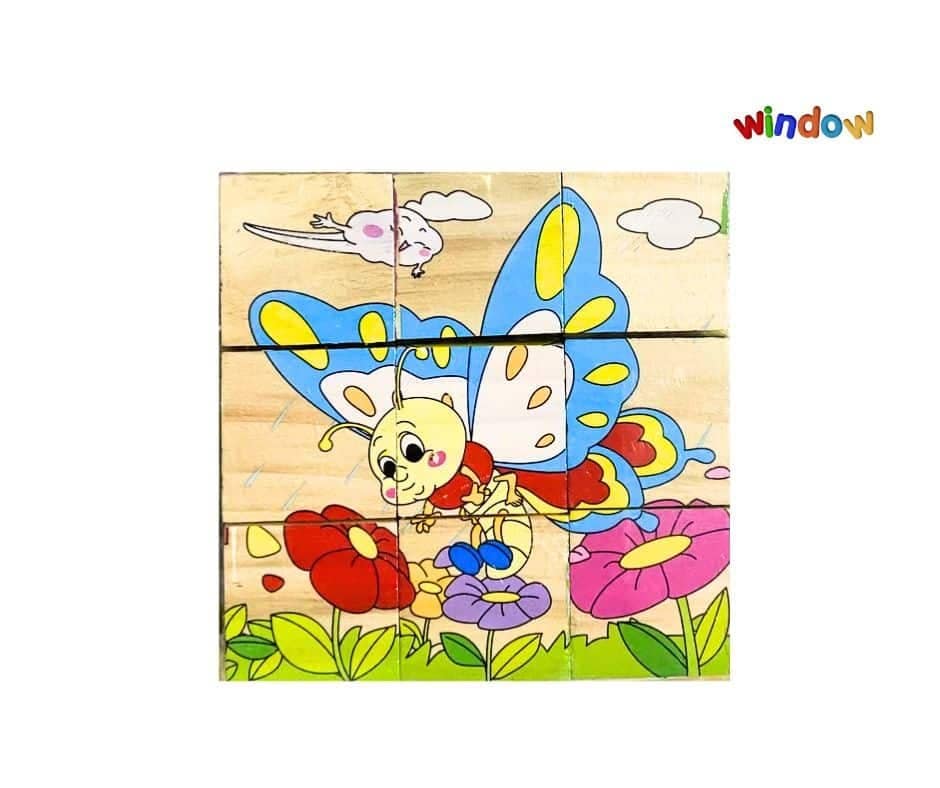 6 in 1 Cube Puzzle – Insect World - Image 3