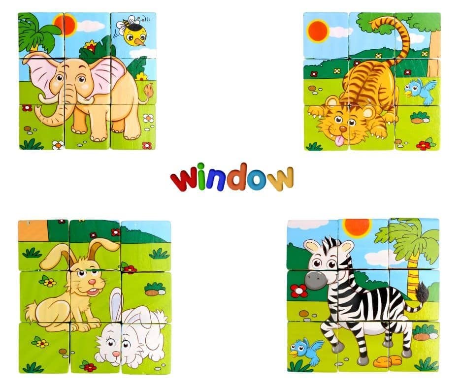 6 in 1 Cube Puzzle – Steppe Animal - Image 3