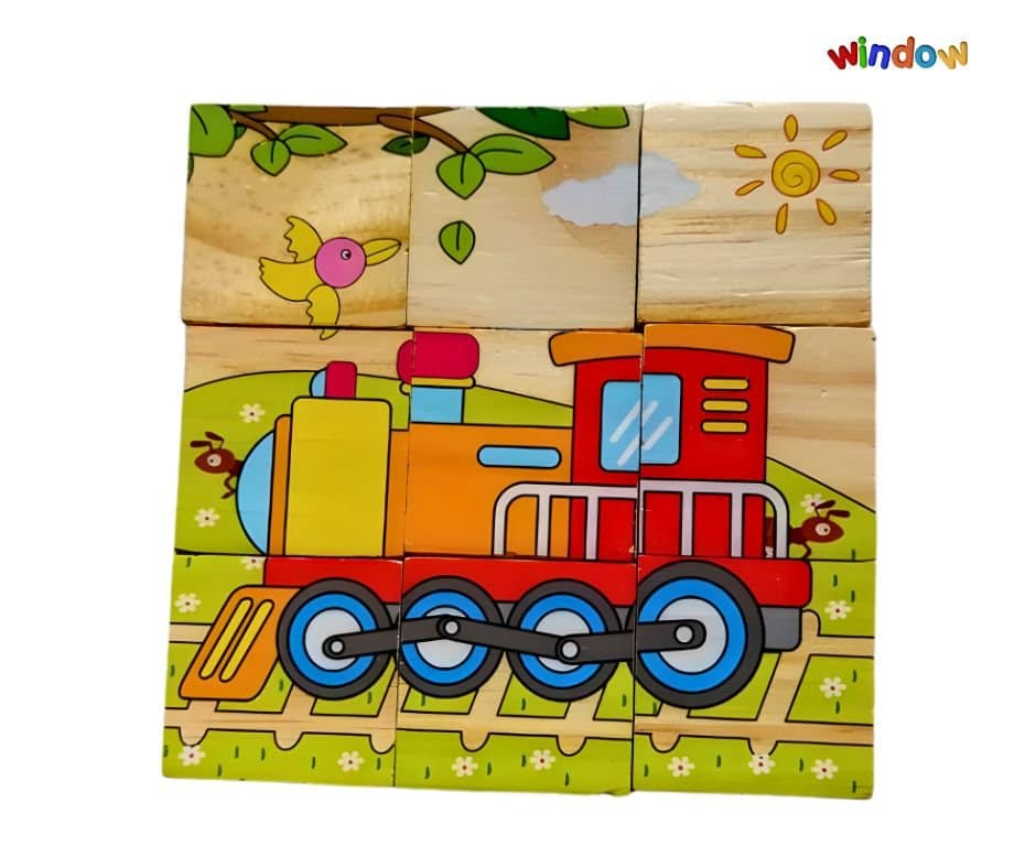 6 in 1 Cube Puzzle – Vehicle - Image 2