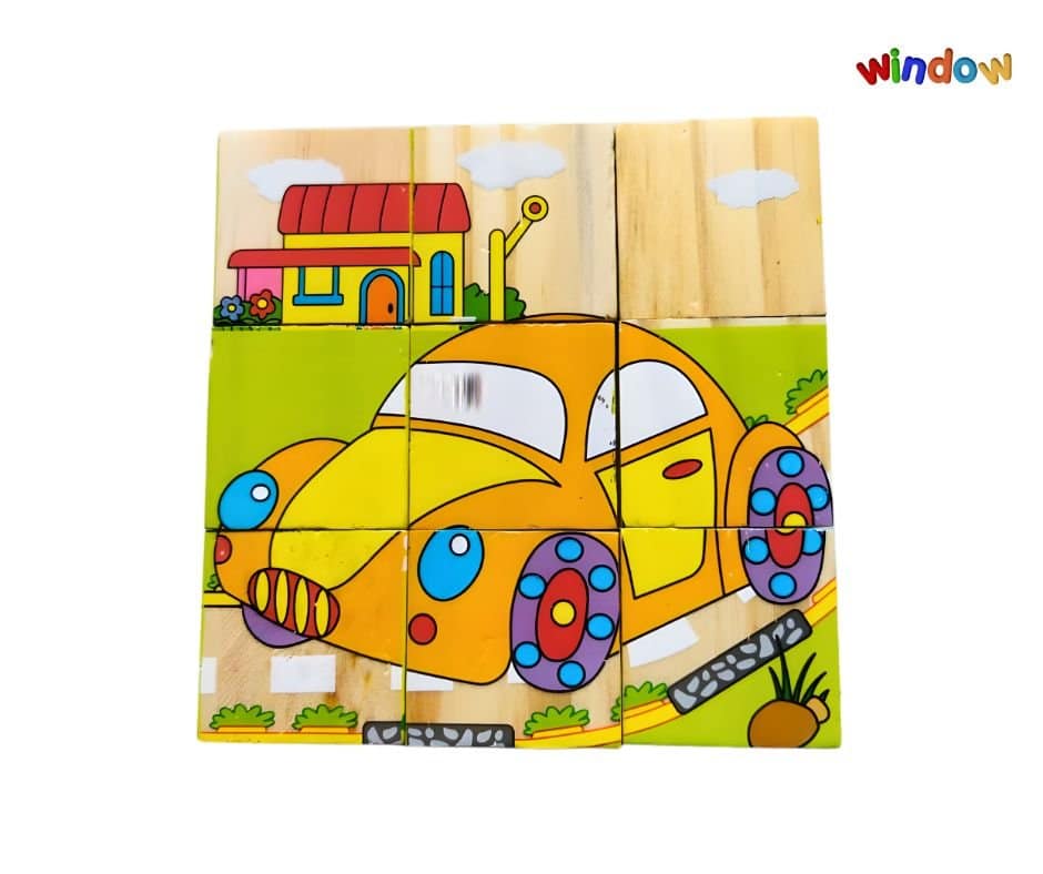 6 in 1 Cube Puzzle – Vehicle - Image 4