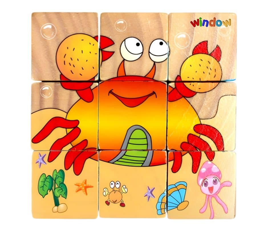 6 in 1 Cube Puzzle - Seaworld - Image 6